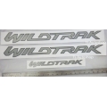 สติ๊กเกอร์ ไวแทค Sticker Wildtrak 2 - 4 ประตู 1 ชุด 3 ชิ้น  Wildtrak ใหม่ ฟอร์ด เรนเจอร์ All New Ford Ranger 2012 V.3